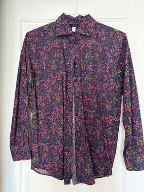 Joules Floral Button Down Shirt | Size S | Multicolor | Excellent Condition